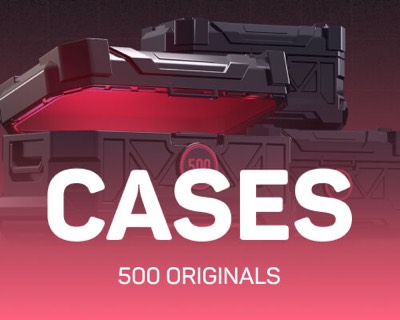 Cases, a 500.Casino original