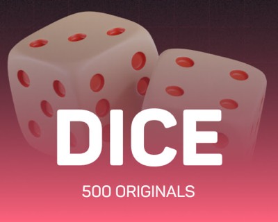 Dice, a 500.Casino original